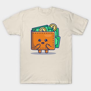 Cute Wallet Money T-Shirt